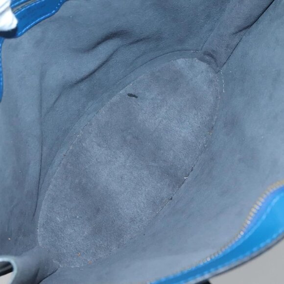 LOUIS VUITTON Epi Saint Jacques Shoulder Bag Blue - Picture 14 of 15